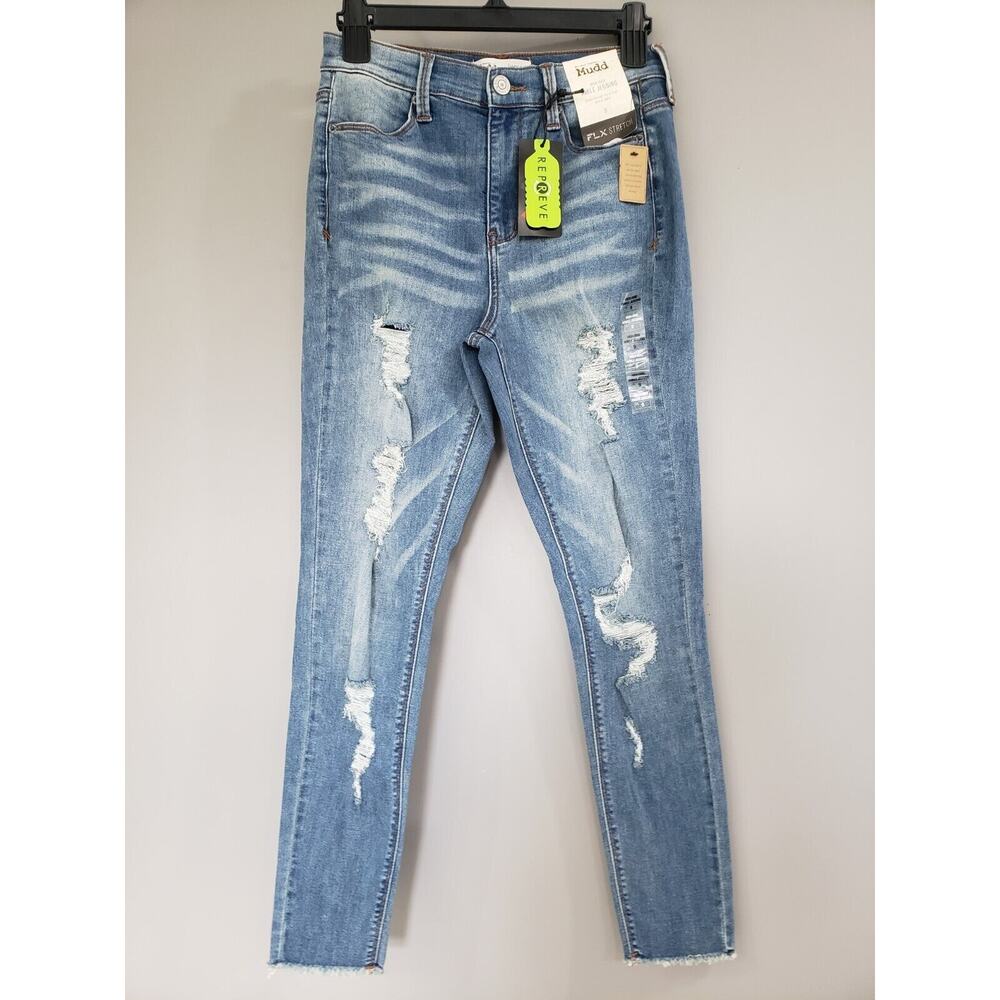Mudd Women's Jeans Size 9 - NWT - Distressed High‎ Rise Ankle Jegging Stretch